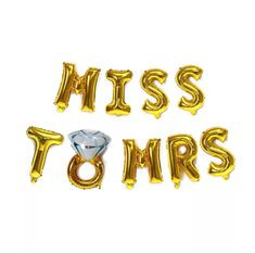 Foil Balloon - Miss To Mrs